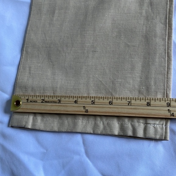 Pendleton Linen Cotton Blend Trouser Casual Neutral Pants - Picture 8 of 11